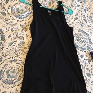 black tank top